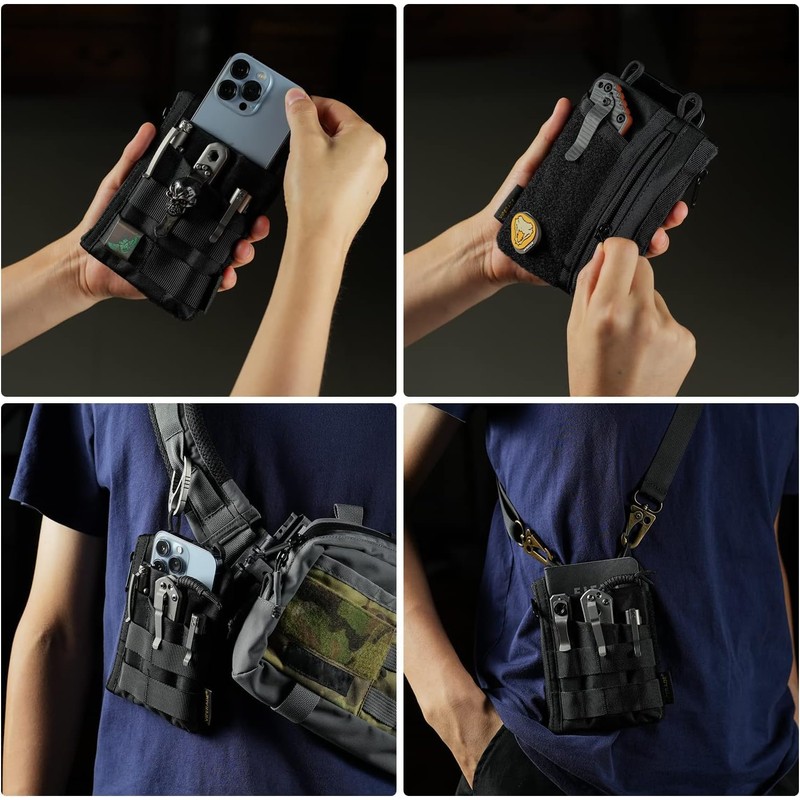 VIPERADE VE16 EDC Pouch Small EDC Organiser Tool Bag with