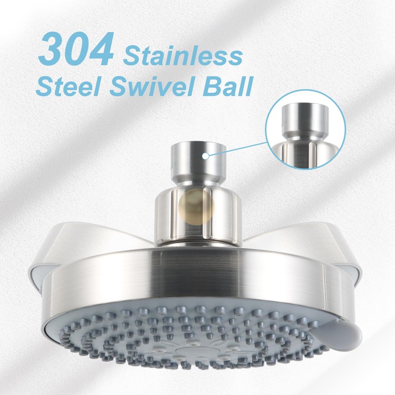 OFFO Shower Head, High Pressure Shower Head with 6 Mode,