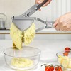 KISPATAI Potato Ricer,Multifunctional Fruit Vegetable Masher for Smooth Fluffy Mashed
