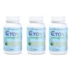 Etox Elimina Los Parásitos Intestinales 20 Caps 3pack Sabor Sin