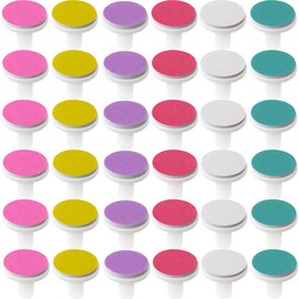 NSBELL 36PCS Baby Nail File Pads Nail Trimmer Replacement Pads Electric Baby Nail Grinding Heads for Standard Electric Kid Nail Trimmer