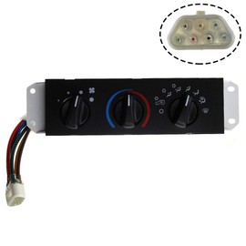 MOTOALL 55037473AB HVAC Heater Control Panel for Jeep Wrangler 1999-2004
