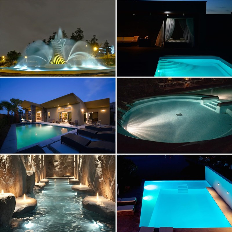 TCEUMIK 120V 12W SPA LED Light for Hot Tub, SPA,
