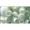 Widget 3/8 Inch White New Plastic Hole Covers 8 Pack