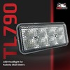 TIGERLIGHTS 12V LED Headlight - Compatible with/Replacement for Kubota SVL65-2,