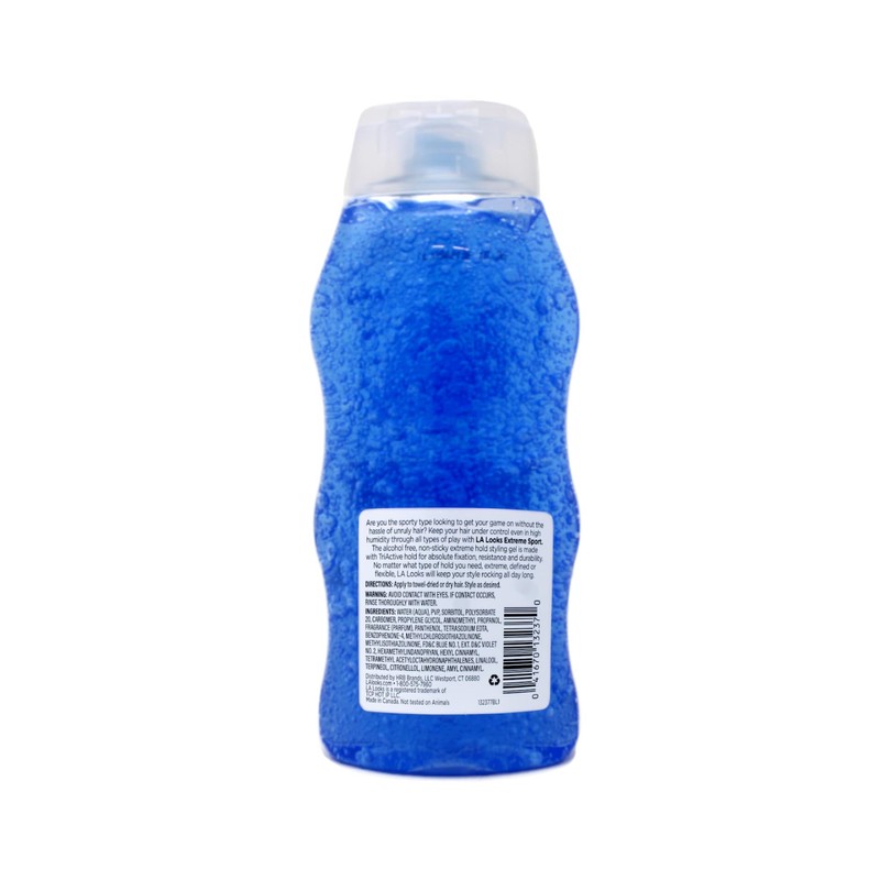 L.A. Looks Sport Xtreme Hold Gel, Hold Level 10+, 20-Ounce