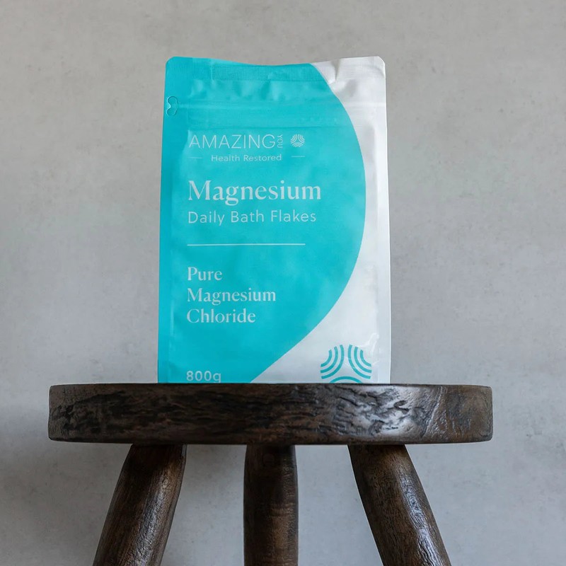 Amazing You Magnesium Daily Bath Flakes - Pure Magnesium Chloride,