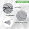 iEvolve Cotton Knitted Baby Swaddle Blanket with Hat Headband Set