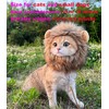 Lion Mane Wig for Dog and Cat Costume