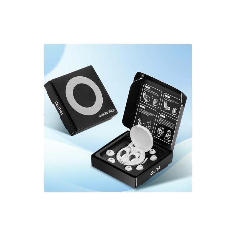 Tapones Para Dormir Con Cancelación De Ruido, 25 Db De