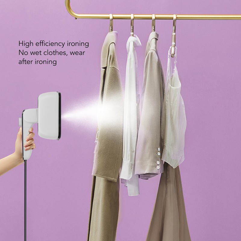 Handheld Iron 90 Degree Rotatable Portable Mini Ironing Machine for