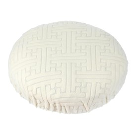 PATIKIL Stool Covers Round, Elastic Bar Stool Covers Washable Stool Cushion Slipcover Stretchy Bar Chair Seat Cover for 11-14 Inch Chairs, Beige