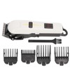 Electric Hair Clipper Low Noise LCD Display Ergonomic with Limiter