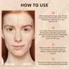 Full Coverage Foundation for Mature Skin Face Makeup Medium