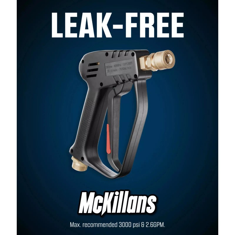 McKillans Stubby Gun Pressure Washer Short Gun New