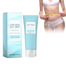 Hautstraffende Jugendbutter, 80ml Anti-Falten Körper Creme Hautstraffende Creme Butter Anti-Aging-Feuchtigkeitspflege, Anti Aging Moisturizer Skin Body Firming Cream Für Lose Haut, Verbessert Fältchen