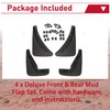 HECASA Heavy Duty Mud Flaps Guards Compatible with 2015-2023 Dodge