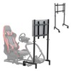Supllueer Racing Simulator Display Bracket Monitor Stand Suitable for Large