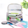 NOLITOY Transparent Toiletry Bag Portable Makeup Organizer for Travel Design