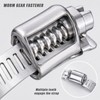 304 Stainless Steel DIY Hose Clamp Kit with Worm Gear