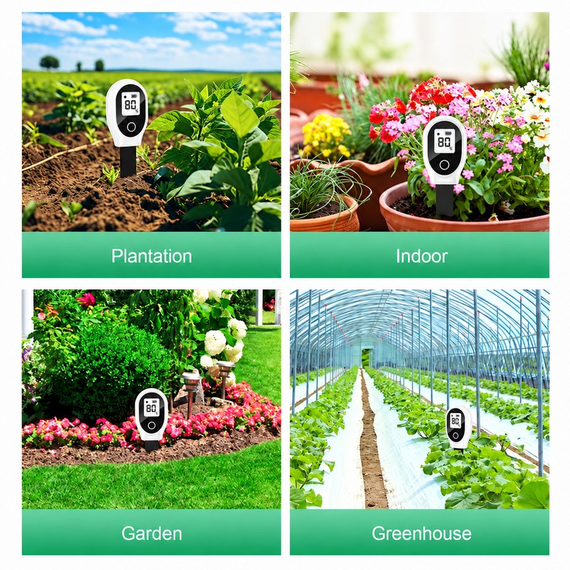 Digital Soil Moisture Meter for Plants – Real-Time Plant Hygrometer