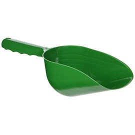 SE Green Plastic Hand Trowel/Scoop with 2 Cup Capacity - GP3-SS21