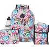Club Libby Lu Mochila Escolar Viaje Con Botella + Lonchera