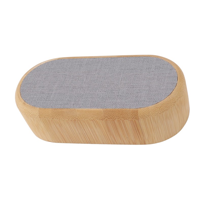 Wooden Alarm Clock Digital Voice Control LED Glowing USB Plug