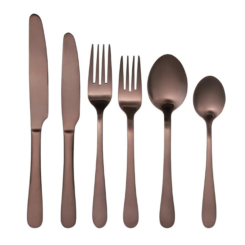 Olympia Cyprium HC342 Table Fork, Copper