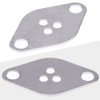 Qiilu EGR Valve Blanking Block Plate Gasket Set for Alfa