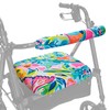 Top Glides Universal Rollator Walker Seat and Backrest Covers (Butterflies)