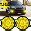 AQJ PAIR Bumper Fog Light Lamp For Honda Pilot 2012-2014