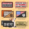 GUX 16 Pack Service Dog Patches Set, Tactical K9 Working