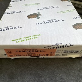 Hammermill Colored Paper, 20 lb Salmon Printer Paper, 8.5 x 11  (500 Sheets)