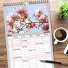 Familienplaner 2025 - Magnolien Ein Blütenrausch mit 5 Spalten (Wandkalender,