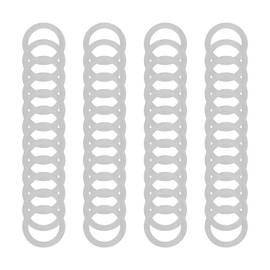Compatible M20×28MM Steel Shim Washer Set 48pcs (0.1/0.2/0.3/0.5mm, 12pcs Each) – Precision Thin Spacers for Industrial Assembly, Heavy-Duty Equipment, Compatible with M20 Bolts