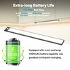 COLIJOY 69 LED Under Cabinet Lights 4Pack– Rechargeable 3000mAh Battery,