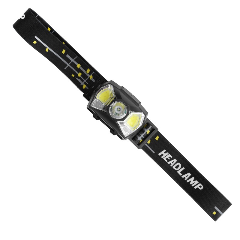 XPG+COB Headlamp Motion Sensor USB Rechargeable Head Lamp Waterproof Headlight