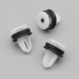 VVO Fasteners- White Plastic Rear Bumper & Trim Fastener Clips for Ford Transit, (Pack of 10)