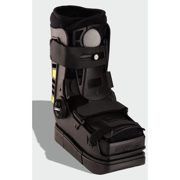 Ergoactives,LLC Shoebaum Short Walker with Lateral Shock Reduction Technology| Walker for Fracture Recovery, Protection and Healing After Foot or Ankle Injuries (One-Size 7 to 11)