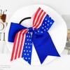 4th of July Hair Ribbon for Girl Women Star Bow