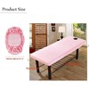 Yunzhou Massage Table Sheets, Massage Bed Cover with Face Hole,
