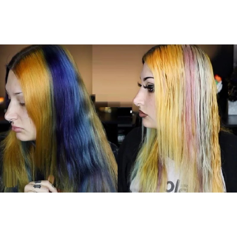 Leopard Tinte Strawberry Leopard Amarillo Sunshine Semiperman 236ml.