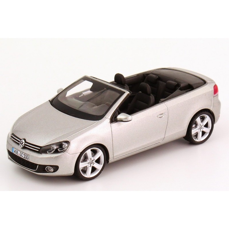 VW Golf VI Cabriolet, silber, 2011, Modellauto, Fertigmodell, Schuco 1:43