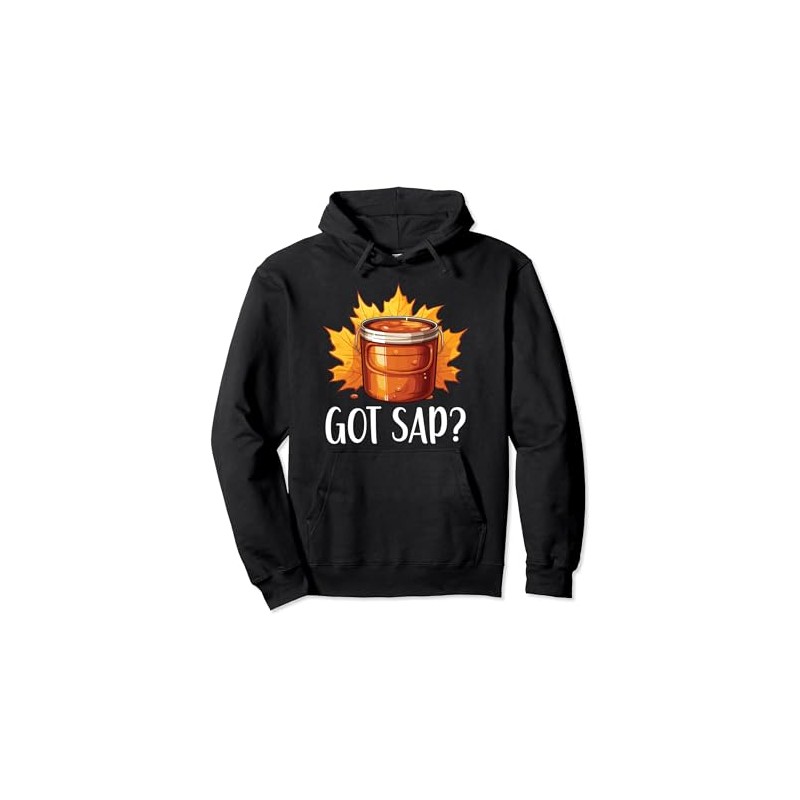 Maple Tree Tapping Sap Maple Syrup Mapple Tapper Pullover Hoodie