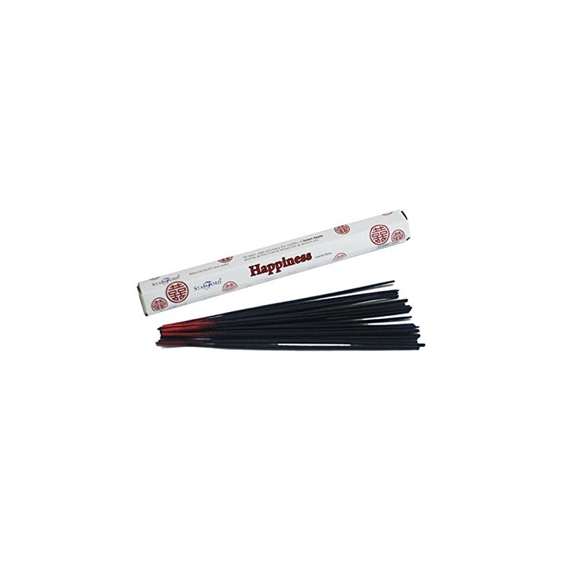 STAMFORD INC. 37511 Happiness Incense Sticks, 20 Sticks x 6