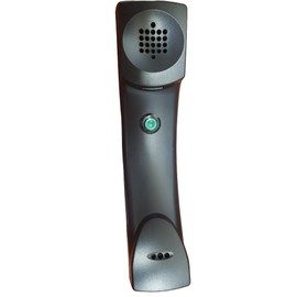 The VoIP Lounge Push to Talk PTT HD Voice Handset for Polycom VVX Series IP Phone 300 301 310 311 400 401 410 411 500 501 600 601 1500 Black