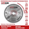 TCT16060TTCG Saxton TCT Circular Saw Blade 160mm x 60T x