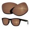 Polarized Replacement Lenses for Oakley Frogskins - Brown