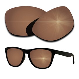 Polarized Replacement Lenses for Oakley Frogskins - Brown